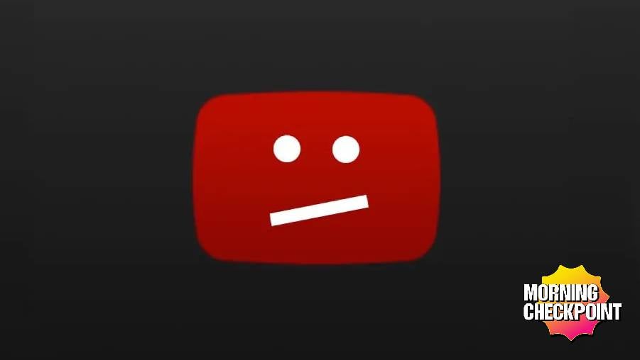 A Youtube error icon appears.