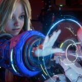 Diana shoots hacks out of her hand.