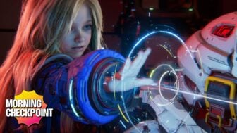 Diana shoots hacks out of her hand.