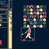 A game screen displays icons and someone hitting a baseball.