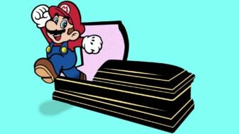 Mario Casket Jump