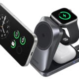 Anker Prime 3 In 1 Charging Station, Aircool Wireless Charger, 25w Qi2.2 Certified Palm Sized Foldable Magsafe Charger