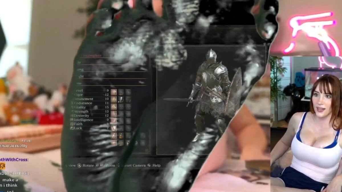 Twitch’s Infamous Rule Breaker Gets Banned For Playing Dark Souls On Her Feet