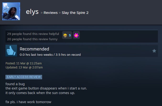 Slay The Spire 2 Fix Pls I Have Work Tomorrow