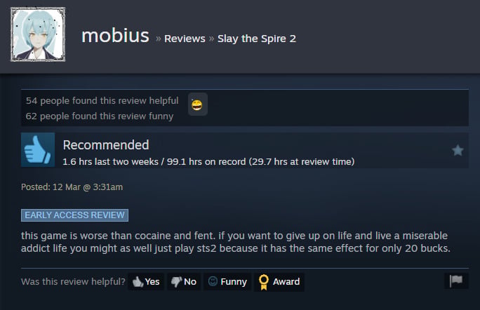 Slay The Spire 2 This Game Is Worse Than Cocaine And Fent