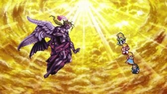 Tera and her friends fight god.