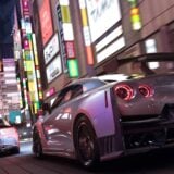 Cars race through Tokyo.