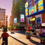 Lego characters appear in Fortnite.