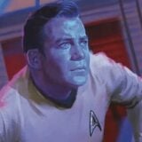 Kirk appears on the Enterprise.