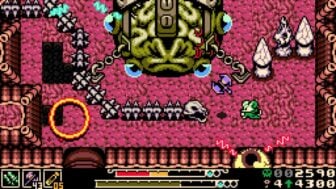 A mouse fights in an 8-bit dungeon.