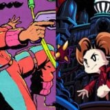 A mouse and a woman appear in game key art.