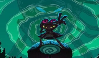 Art shows the protagonist from Psychonaughts.