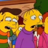 Simpsons characters look on it shock and horror.
