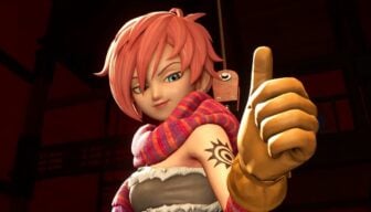A character gives the thumbs up.