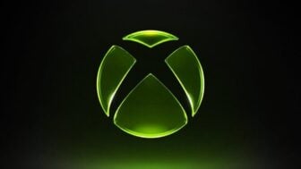 An Xbox logo appears over a dark background.