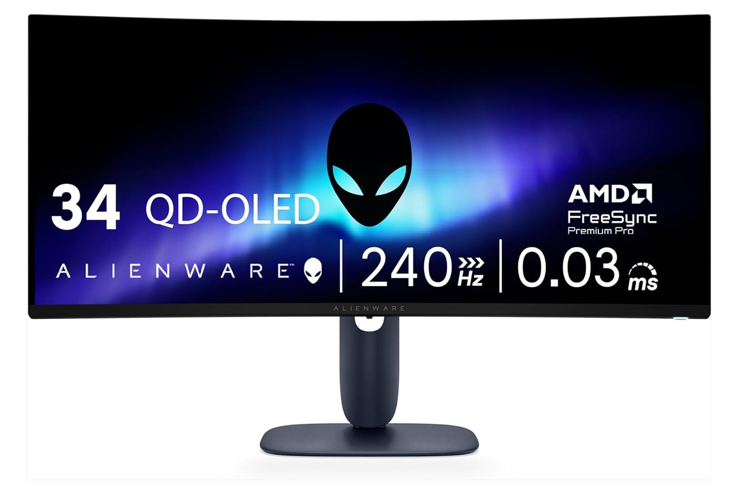 Alienware 34 240hz Qd Oled Curved Gaming Monitor