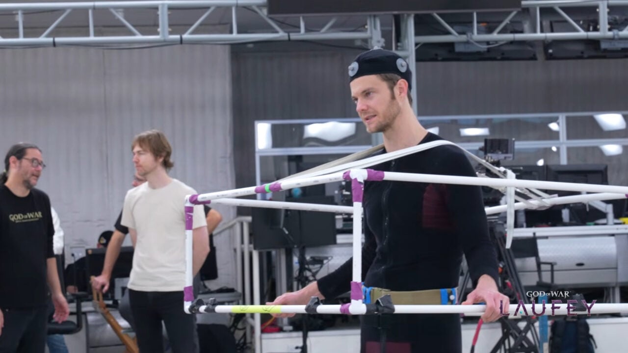 GameWireDaily — There’s A Very Good Reason Why Jack Quaid Is Wearing A Mocap Suit To Play A Gelatinous Cube In The New God Of War
