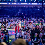 Image from Evo 2025 featuring a shot of the crowd in the MGM Arena Las Vegas
