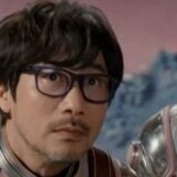 Hideo Kojima and Nicolas Winding Refn appear in an AI-generated sci-fi scene.