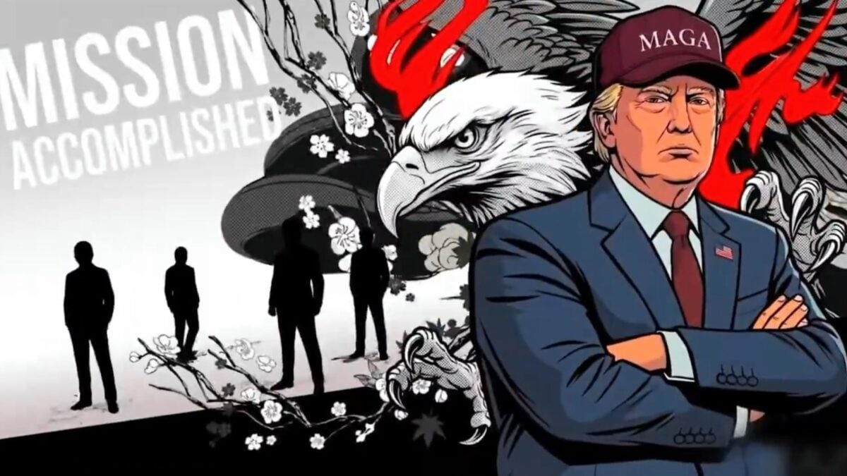 Trump Uses Persona 5, A Game About Fighting Corrupt Politicians And Sex Offenders, To Spread Propaganda