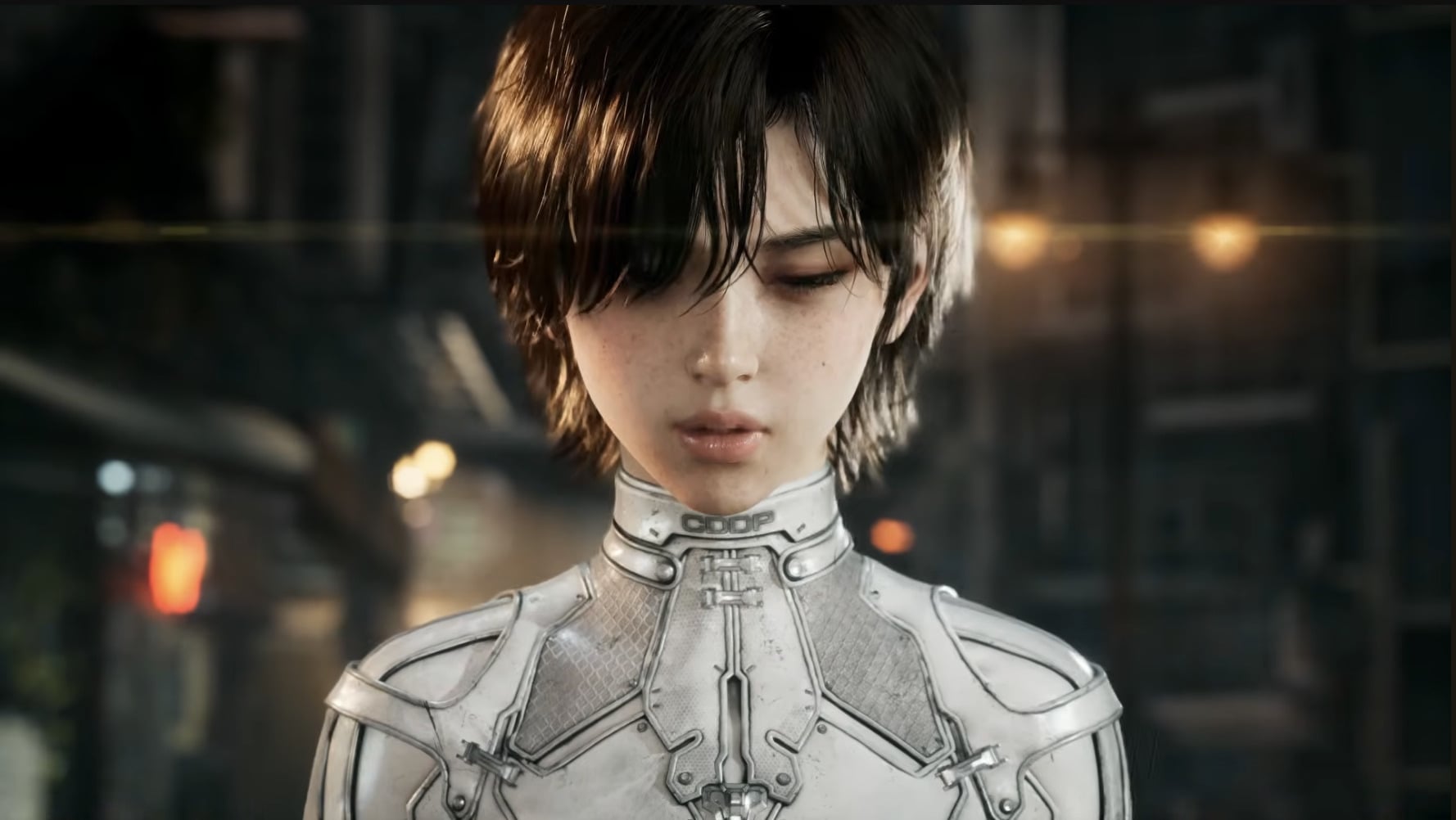 Screenshot from the new Stellar Blade game.
