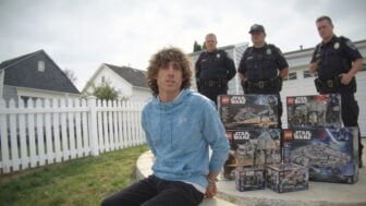 Thumbnail From Reckless Ben's Video I Got Arrested Because Of Legos