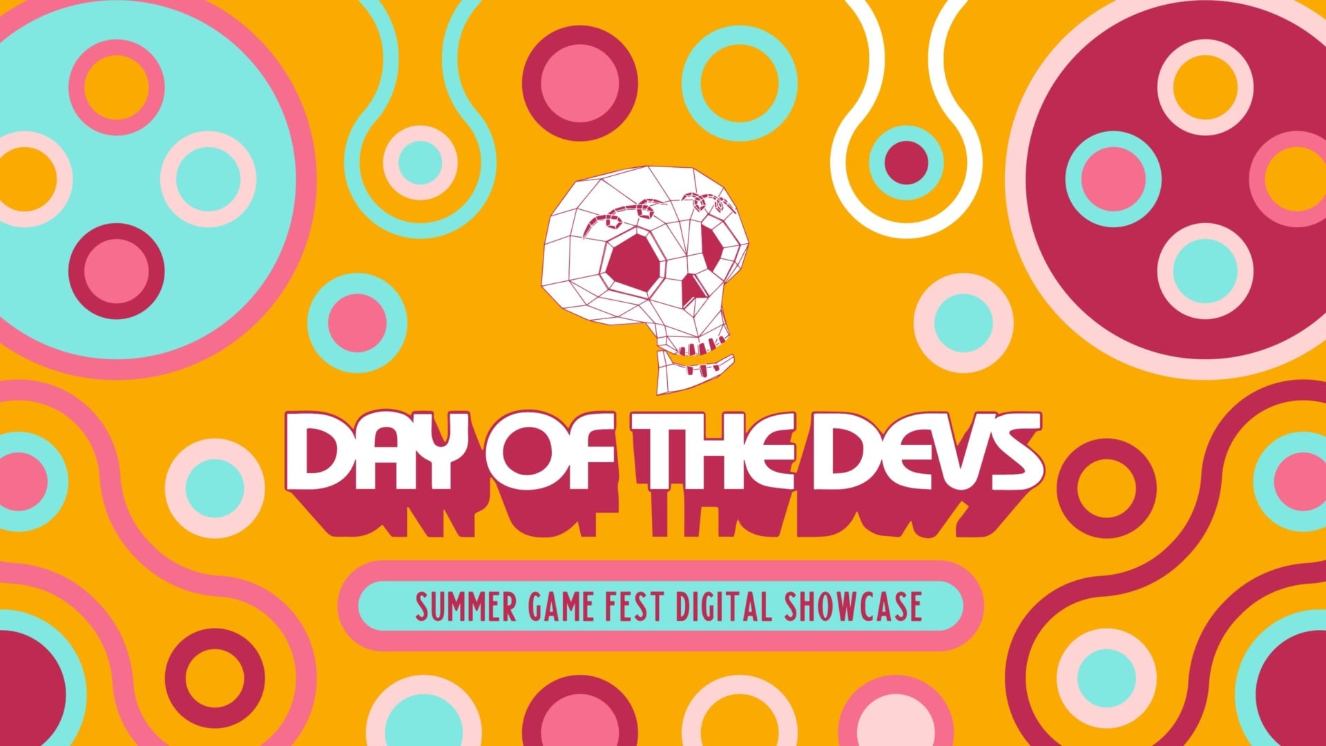 A colorful background displays "Day of the Devs."