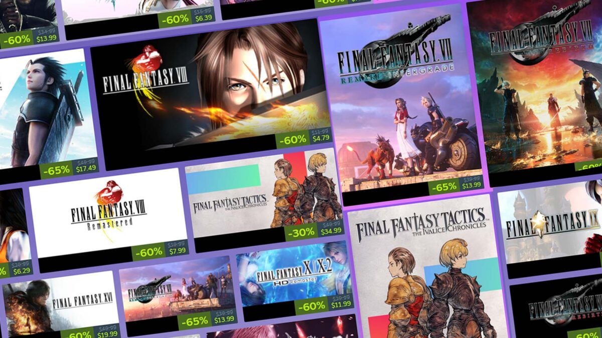 All Of Final Fantasy Is On Sale On Steam, Including FF7 Remake And Rebirth