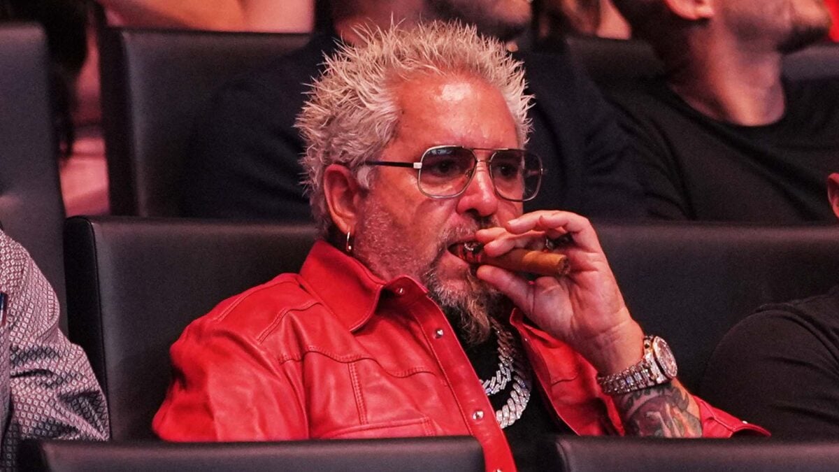The Internet Is Convinced Guy Fieri Has Never Swallowed Food On Camera