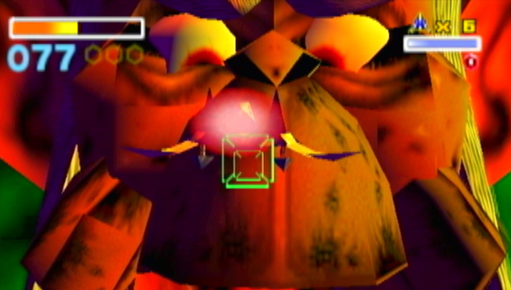 A giant monkey appears in space. 