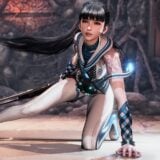 Eve poses before battle.
