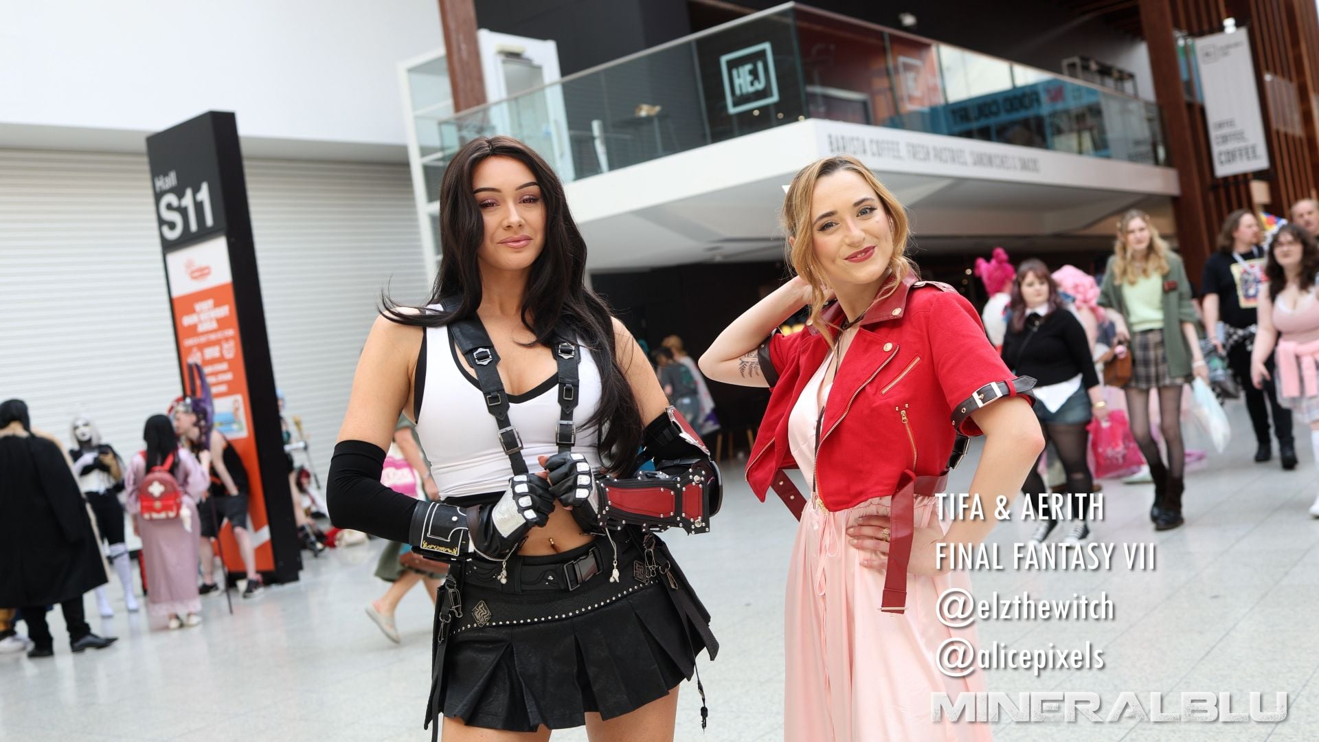 Tifa Aerith Final Fantasy Vii