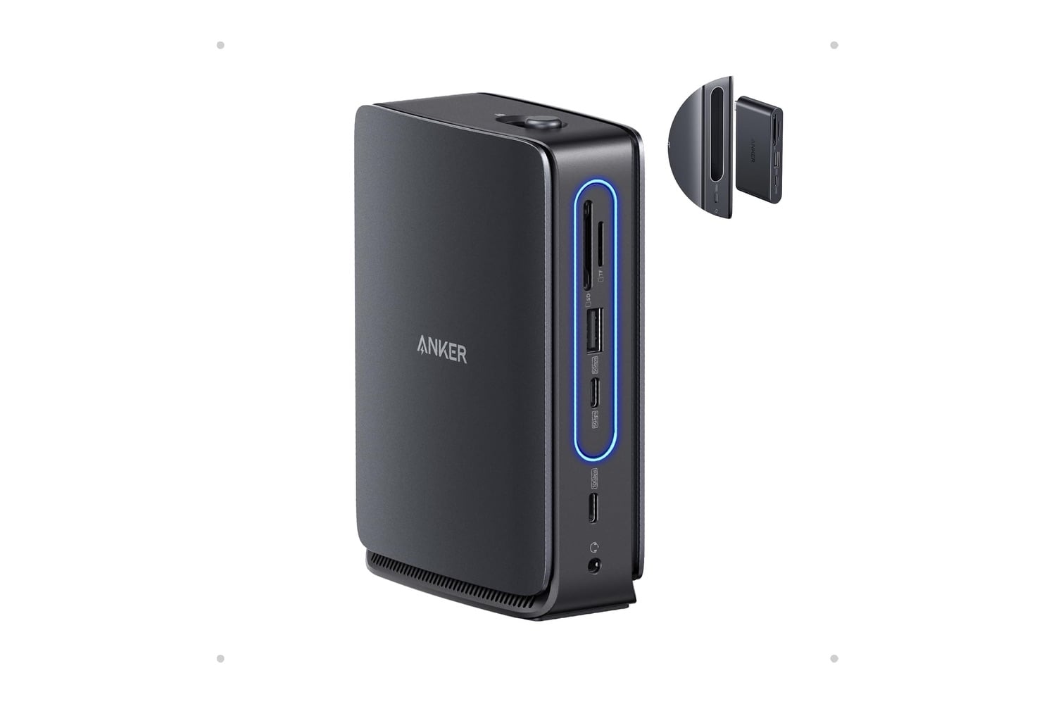 Anker Nano 13 In 1 Laptop Docking Station With Detachable 6 In 1 Hub