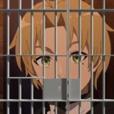 Mushoku Tensei Jobless Reincarnation Official Image With Prison Bars In Front Of The Protagonist