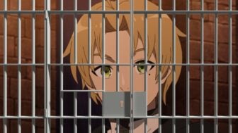 Mushoku Tensei Jobless Reincarnation Official Image With Prison Bars In Front Of The Protagonist