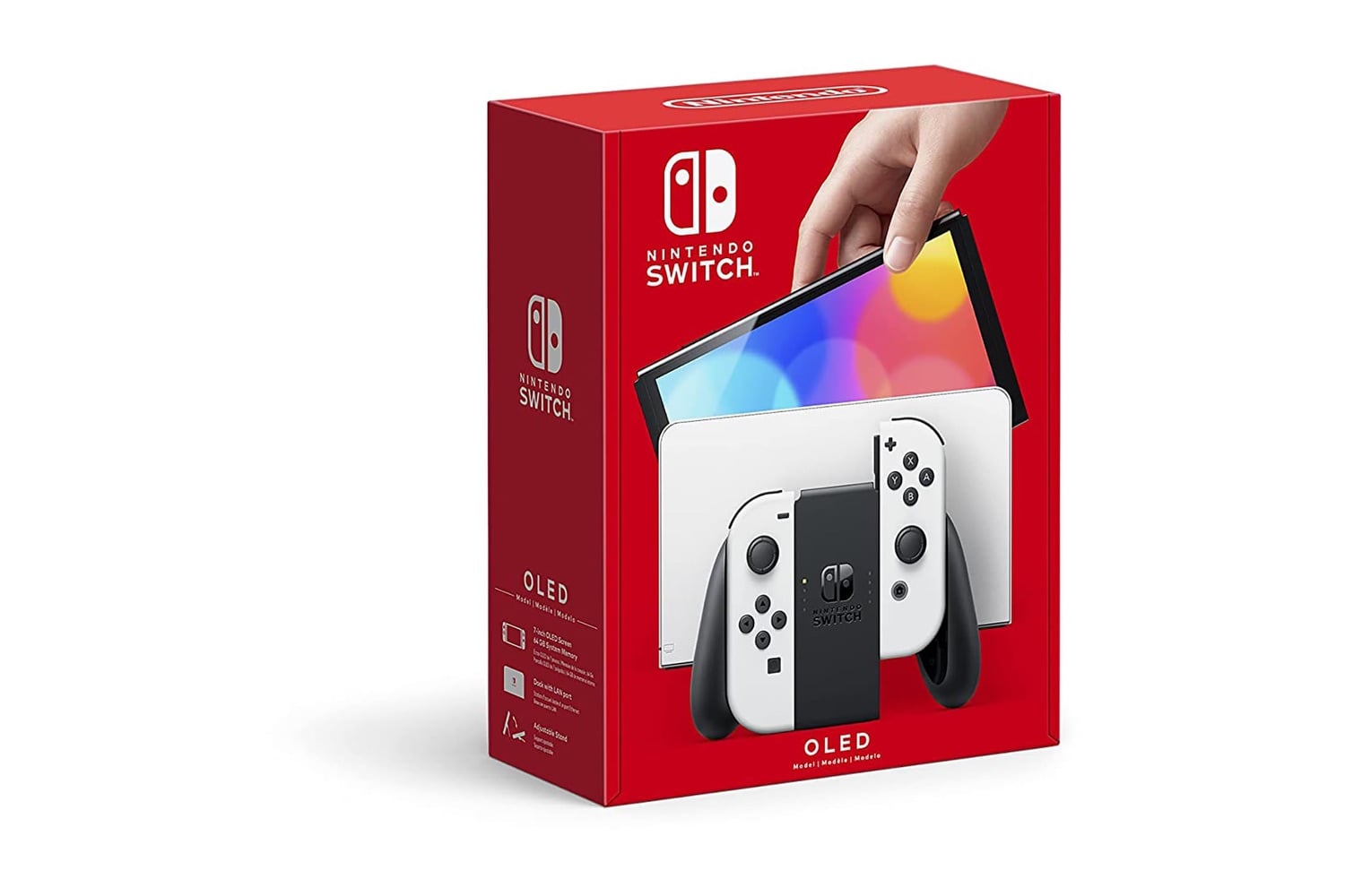 Nintendo Switch – Oled Model W White Joy Con