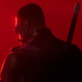 A man prepares to grab a sword to fight vampires.