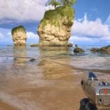 Halo Remake screenshot of the beach
