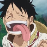 One Piece Luffy Eating