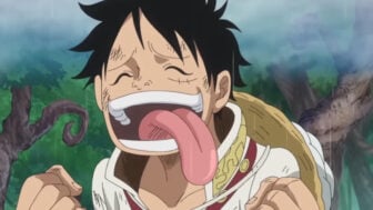 One Piece Luffy Eating