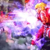Ryu beats up Ken.