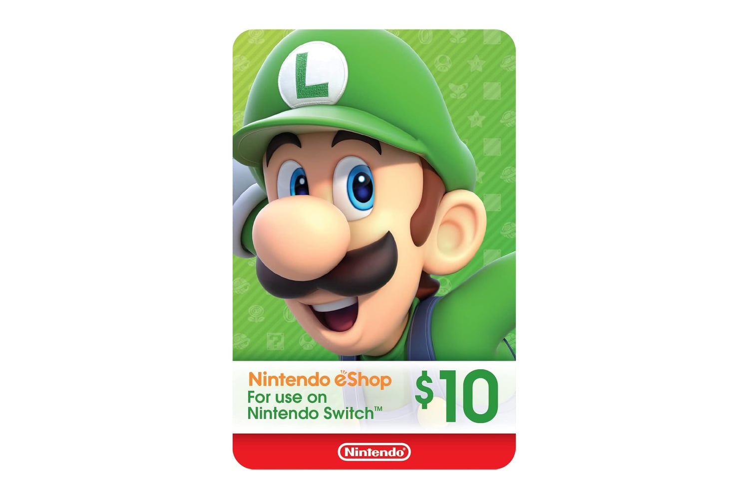 $10 Nintendo Eshop Gift Card