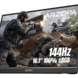Arzopa 16.1'' 144hz Portable Gaming Monitor 106% Srgb Z1fc