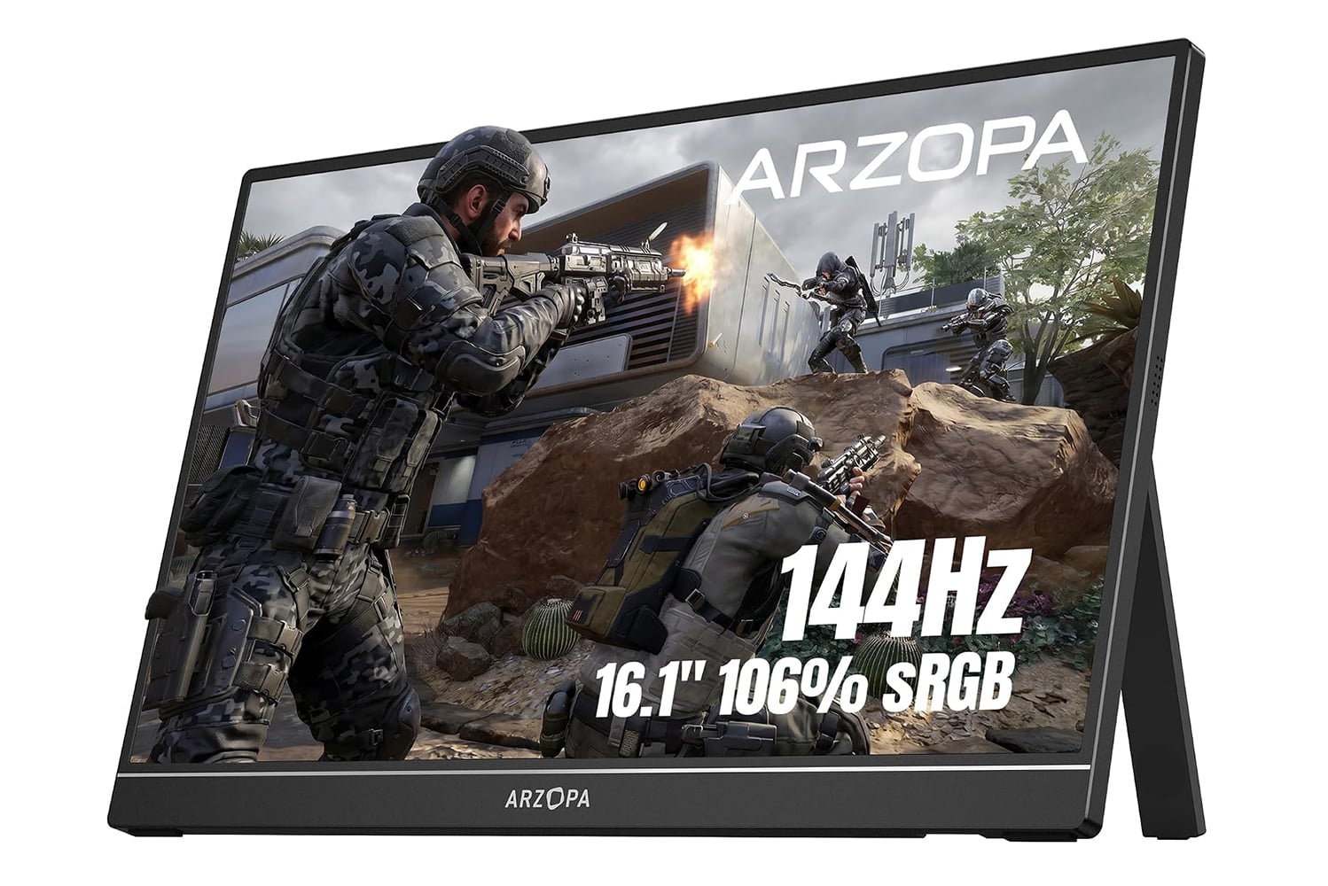 Arzopa 16.1'' 144hz Portable Gaming Monitor 106% Srgb Z1fc