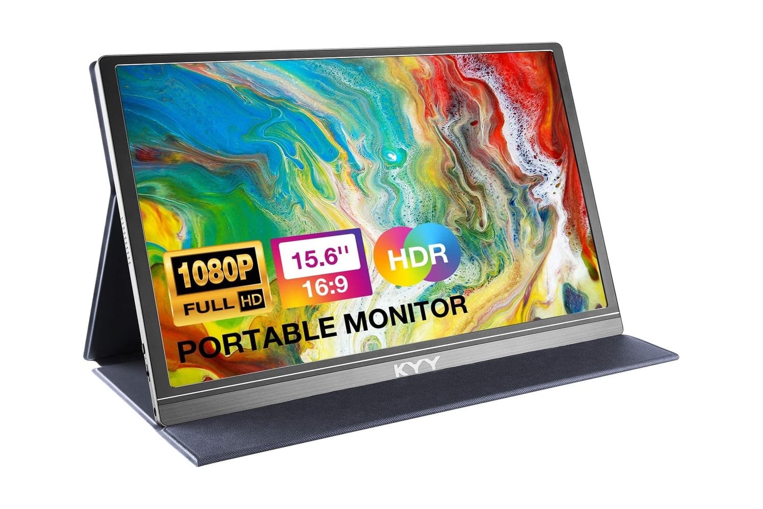 Kyy Portable Monitor 15.6 1080p Computer Monitor