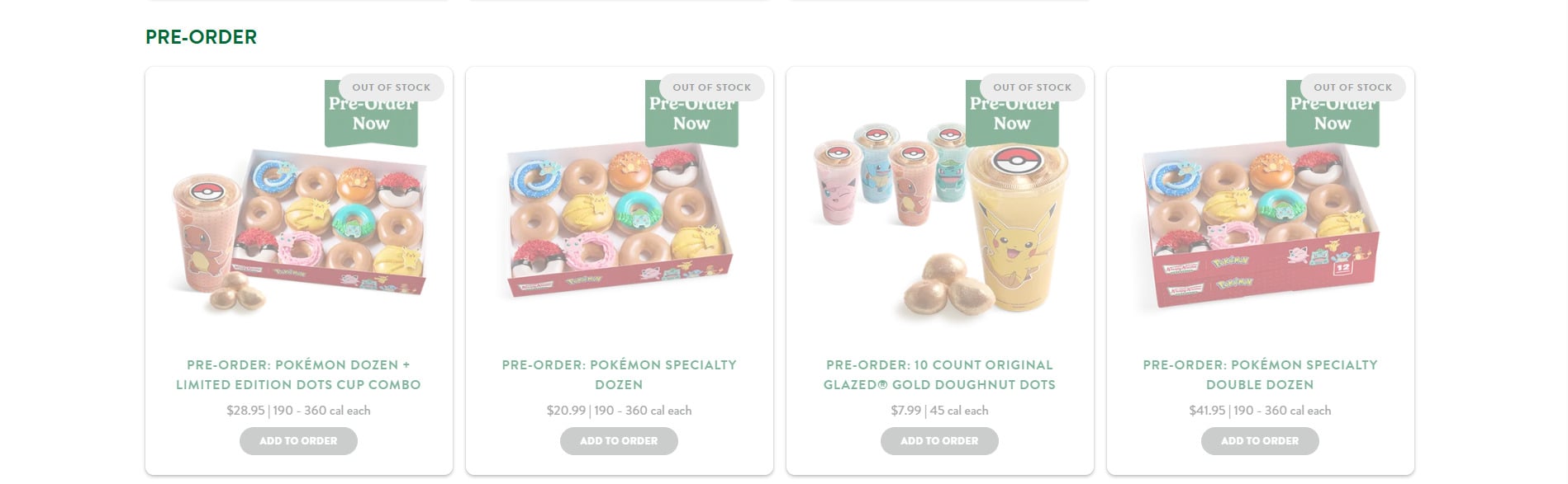 Donuts Sold Out