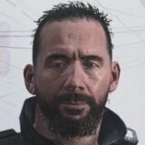 A screenshot of Price in MW4 with a really ugly hairstyle.