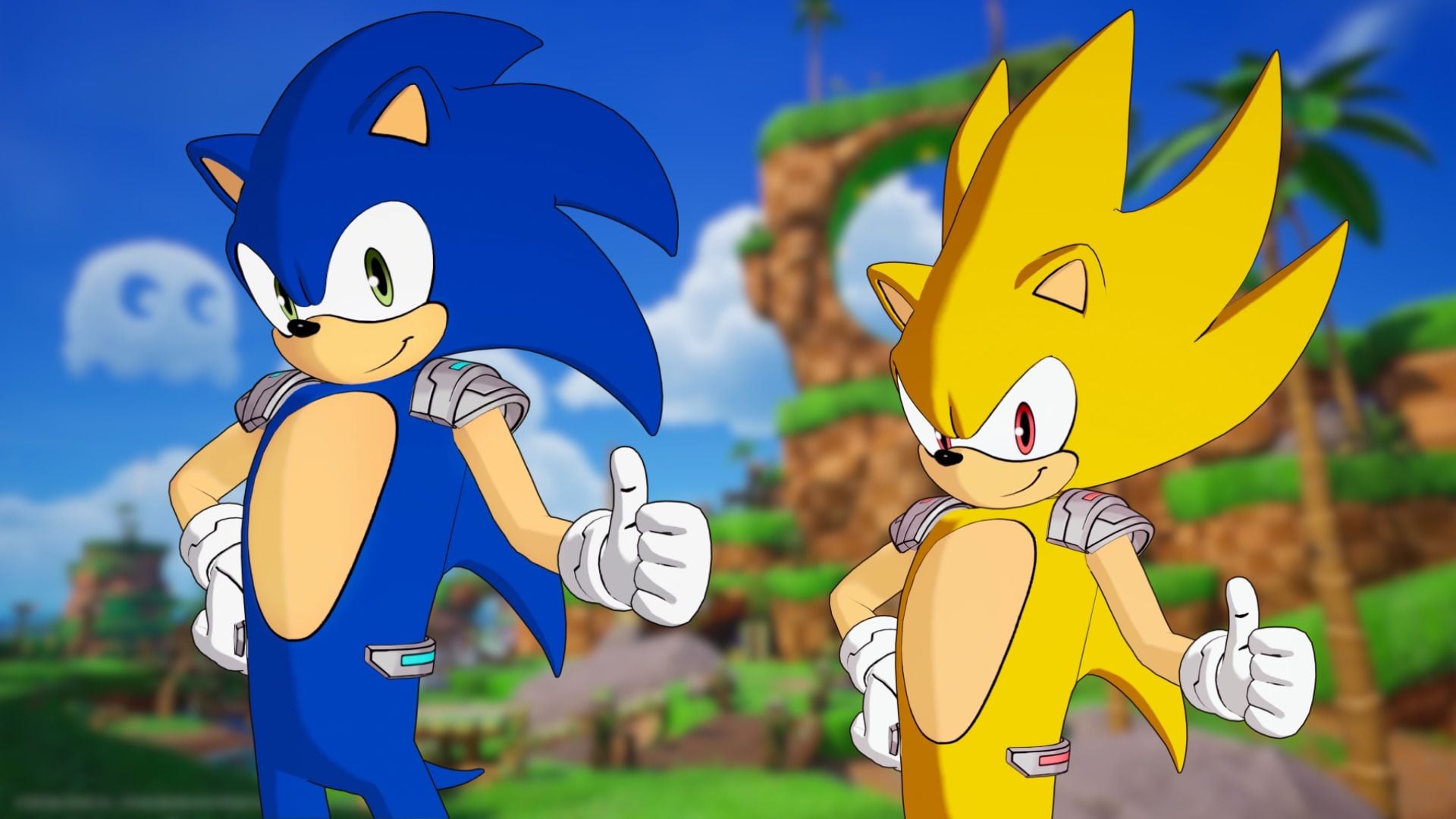 Fortnite Sonic and Super Sonic