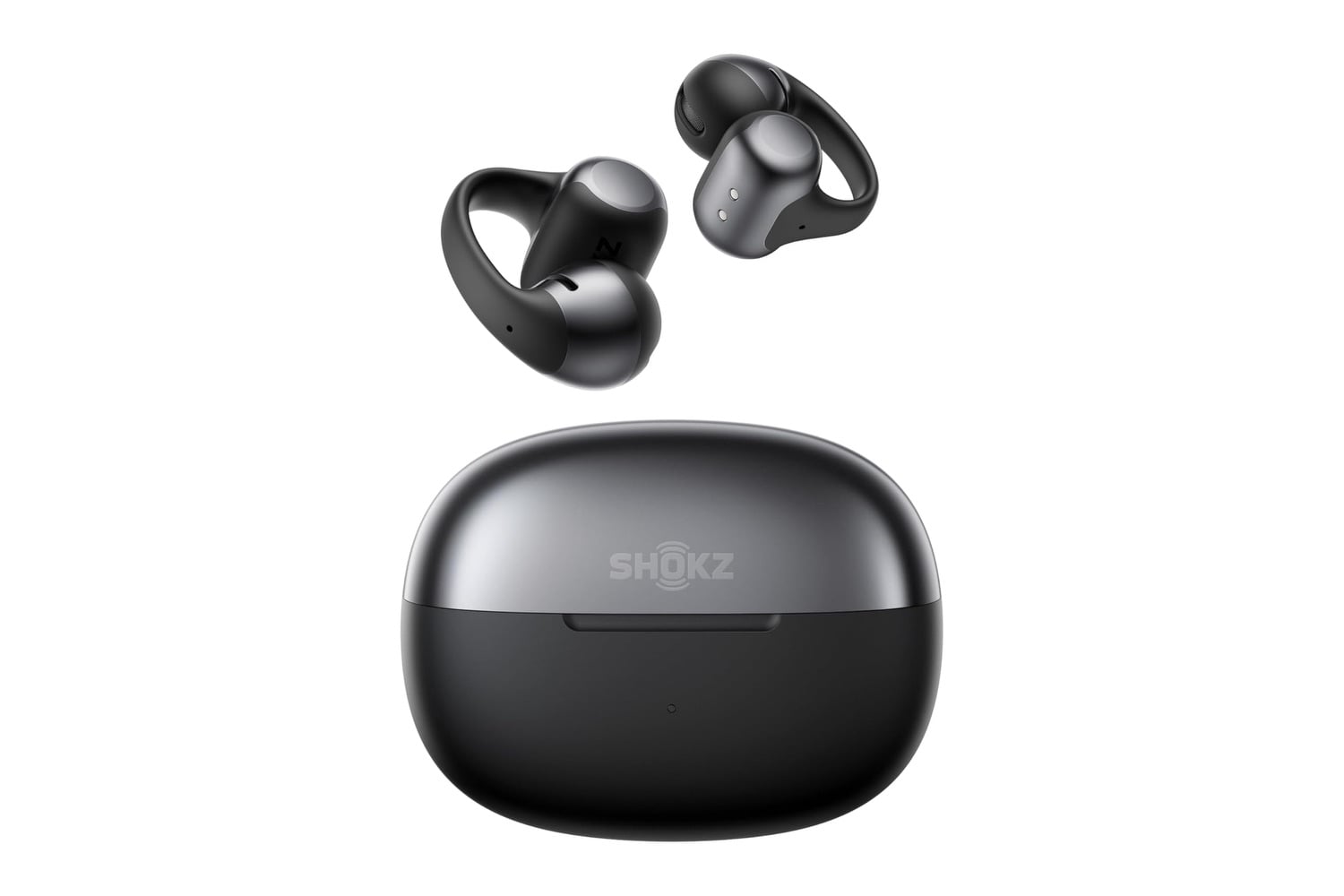 Shokz Opendots One Open Ear Clip On Bluetooth Earbuds