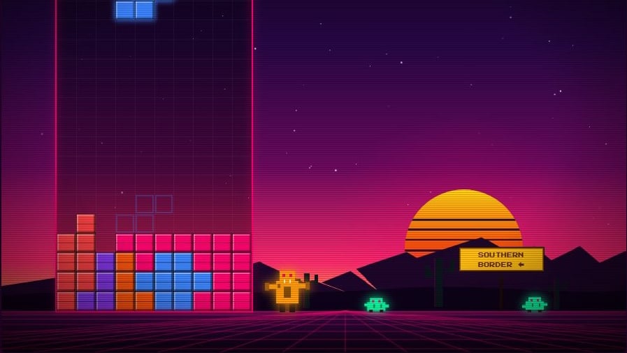 Racist Tetris.